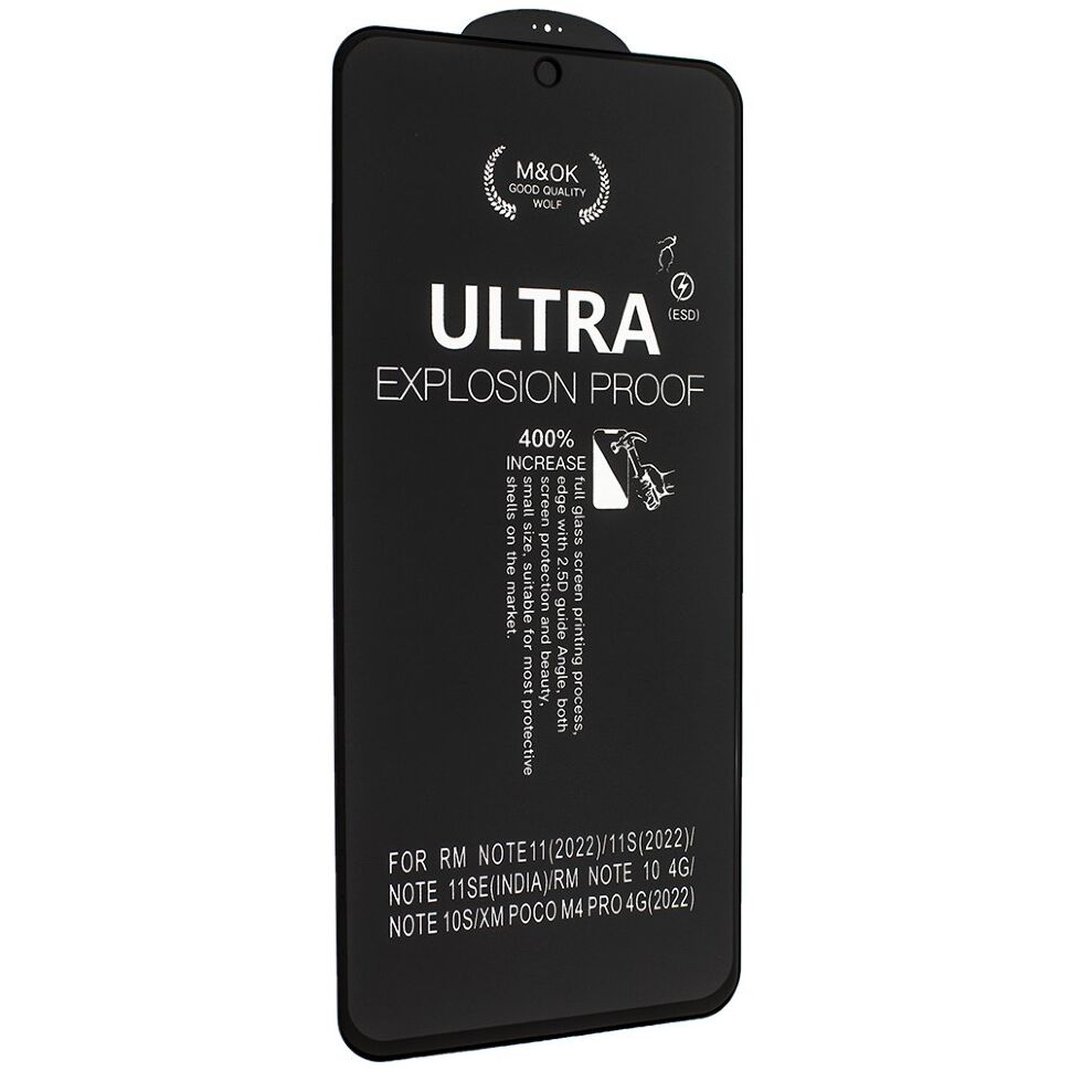 Захисне скло ESD ULTRA M&OK GLASS XIAOMI Redmi 10 | MI M3 PRO 4G/5G | RM 10 PRIME | NOTE11 4G/5G