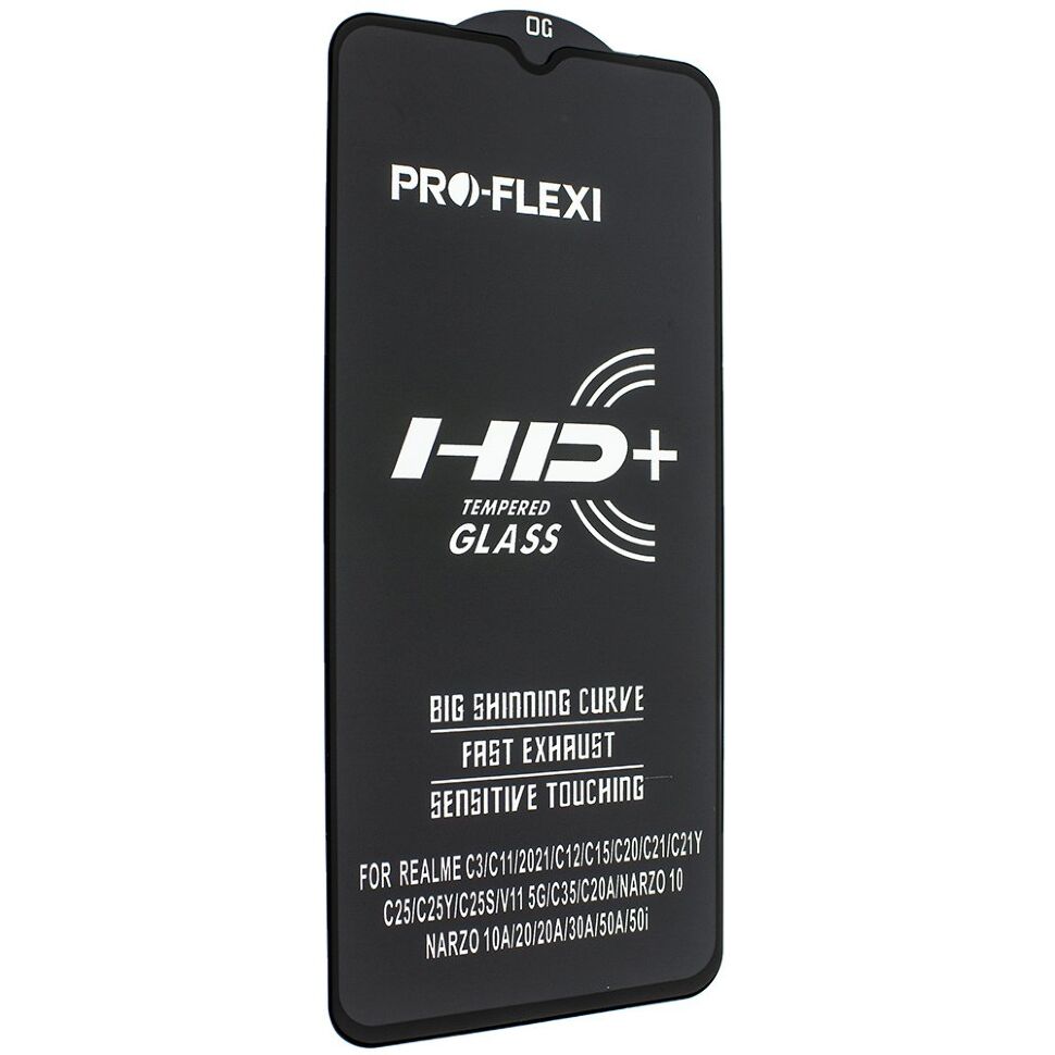 Захисне скло PRO-FLEXI HD+ REALME NARZO 50i ЧОРНИЙ