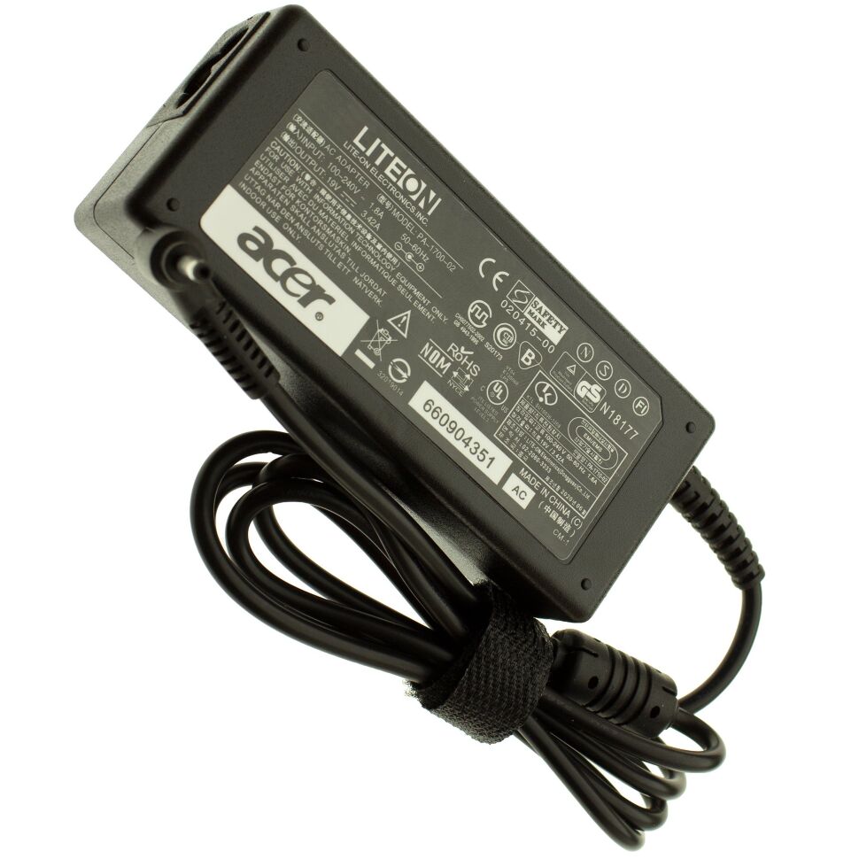 Блок живлення для ноутбука Acer 65W 19V 3.42A (3.0*1.1 мм)