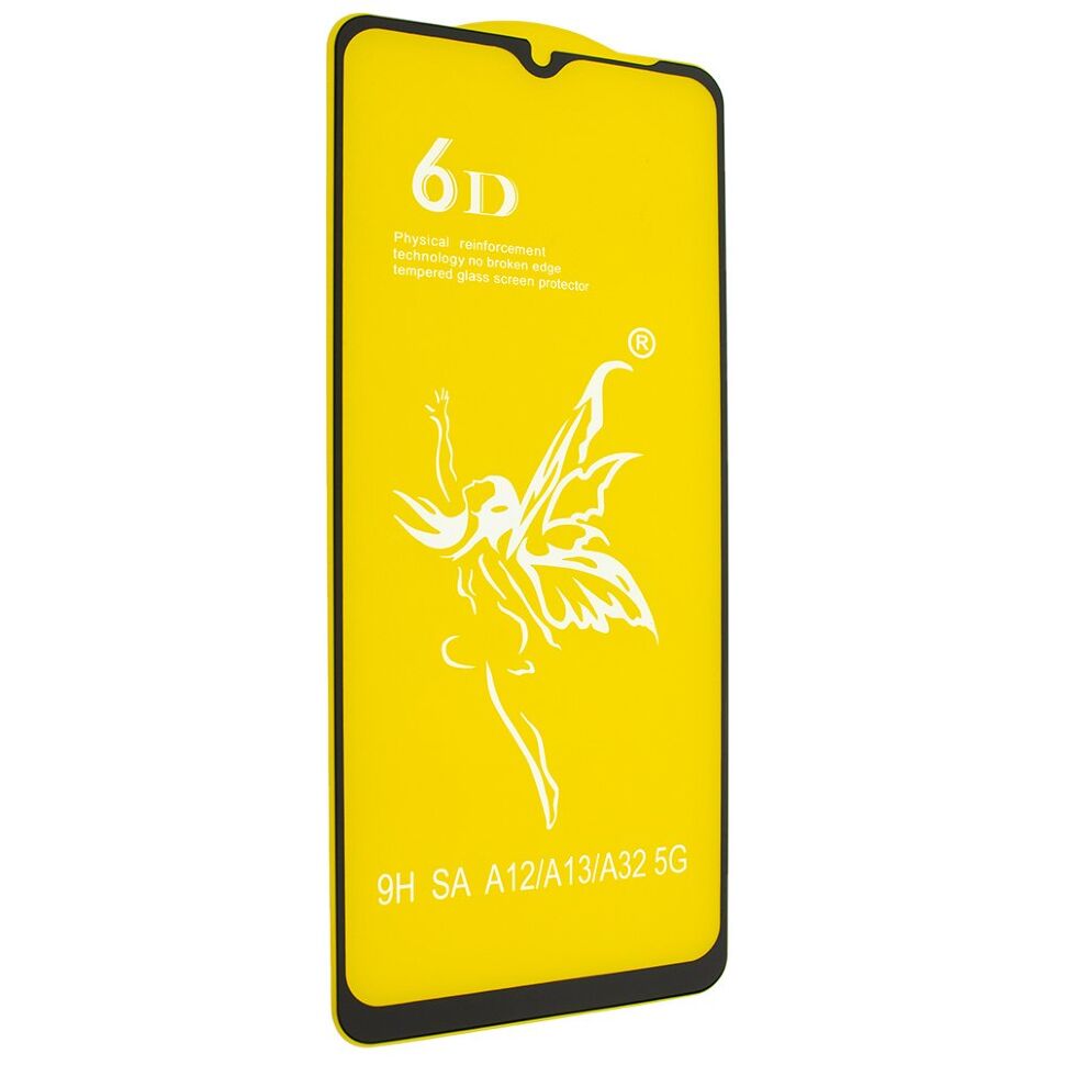 Захисне скло 6D PREMIUM SAMSUNG A135 Galaxy A13 (2022) ЧОРНИЙ