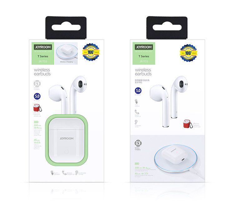 Бездротова гарнітура JOYROOM JR-T03 TWS Wireless Bluetooth headset