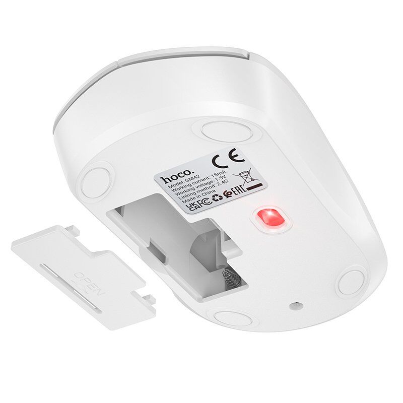 Мишка бездротова HOCO GM42 Platino 2.4G, білий