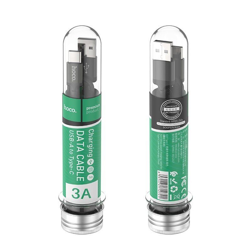 USB кабель HOCO X14 USB - Type-C, 1 метр, чорний
