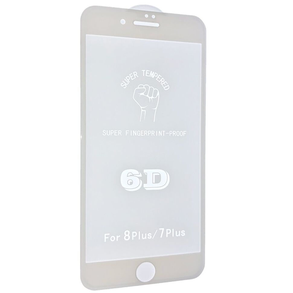 Захисне скло 6D ORIGINAL для APPLE IPHONE 7 | 8 БІЛИЙ