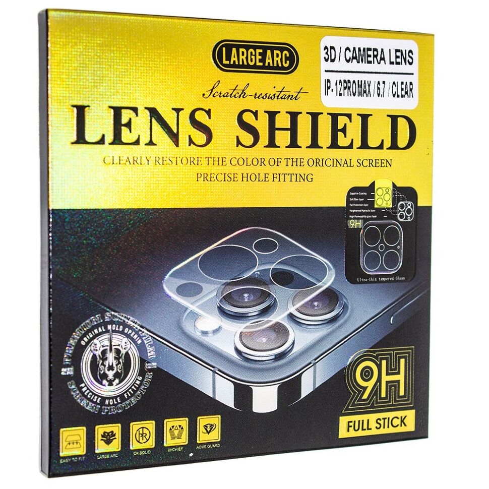 Захисне скло для камери 3D CAMERA LENS SHIELD APPLE iPhone 14 PRO 6,1" прозоре