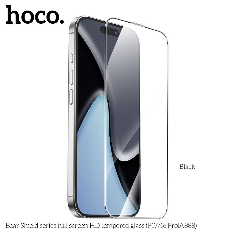 Скло для телефону HOCO A888 Bear Shield HD APPLE iPhone 16 PRO | iPhone 17 6.3"