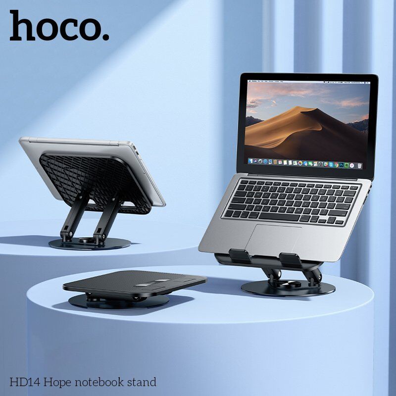 Настільна підставка HOCO HD14 Hope для планшета та ноутбука, чорний
