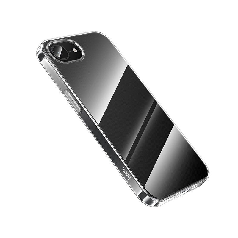 Силиконовая накладка HOCO LIGHT SERIES для APPLE iPhone 16E 6.1", прозрачный