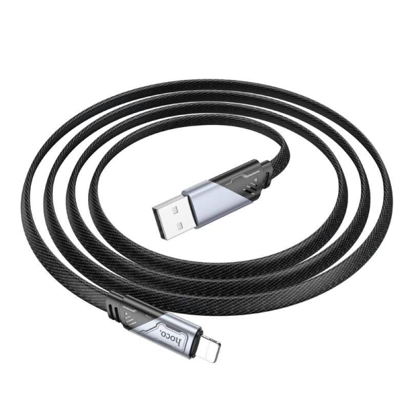 USB кабель HOCO U119 USB - Lightning ЧОРНИЙ