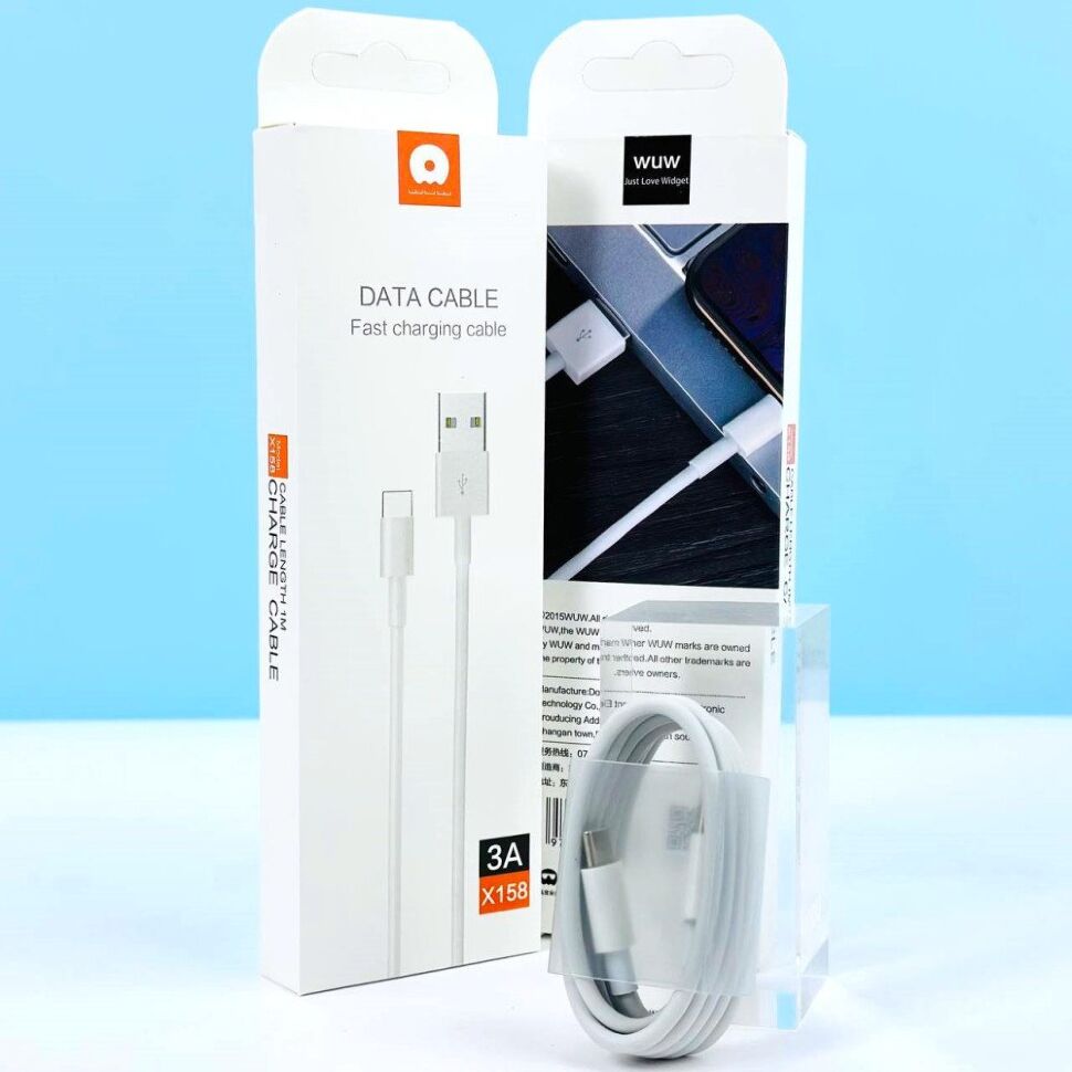 Кабель USB WUW X158 USB - Lightning 3A