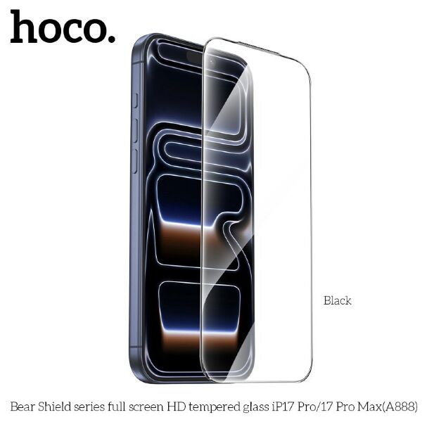 Скло для телефону HOCO A888 Bear Shield HD APPLE iPhone 17 PRO MAX