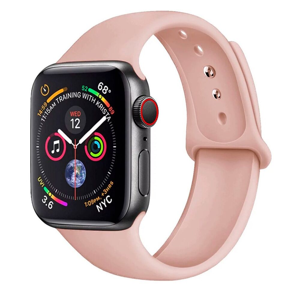 Ремінець силіконовий для Apple Watch 38мм | 40мм | 41мм LARGE SIZE