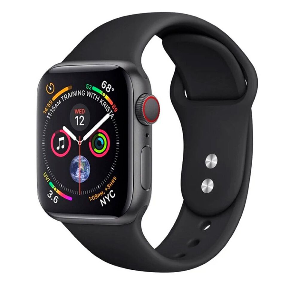 Ремінець силіконовий для Apple Watch 38мм | 40мм | 41мм LARGE SIZE