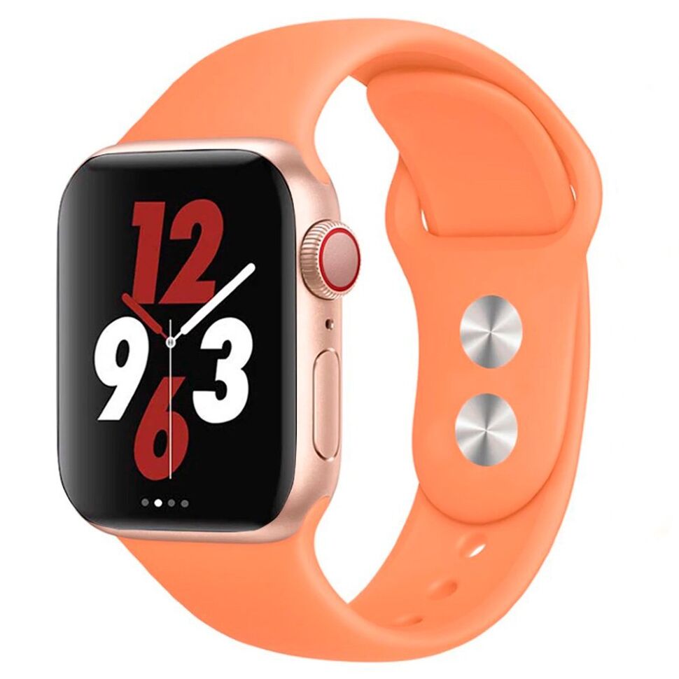 Ремінець силіконовий для Apple Watch 38мм | 40мм | 41мм LARGE SIZE