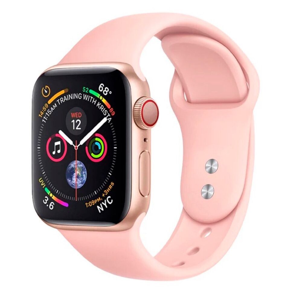 Ремінець силіконовий для Apple Watch 38мм | 40мм | 41мм LARGE SIZE