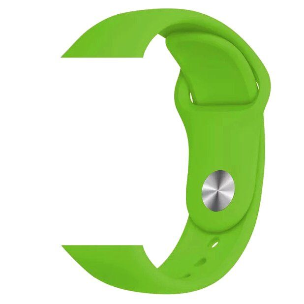 Ремінець силіконовий для Apple Watch 38мм | 40мм | 41мм LARGE SIZE