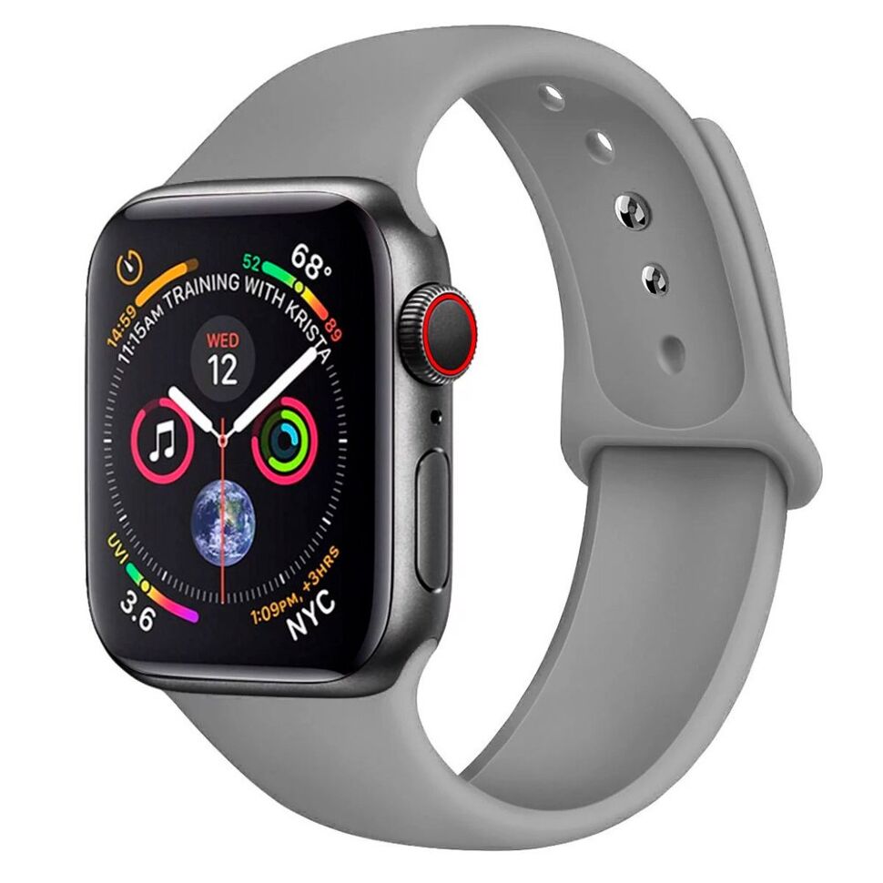 Ремінець силіконовий для Apple Watch 38мм | 40мм | 41мм LARGE SIZE
