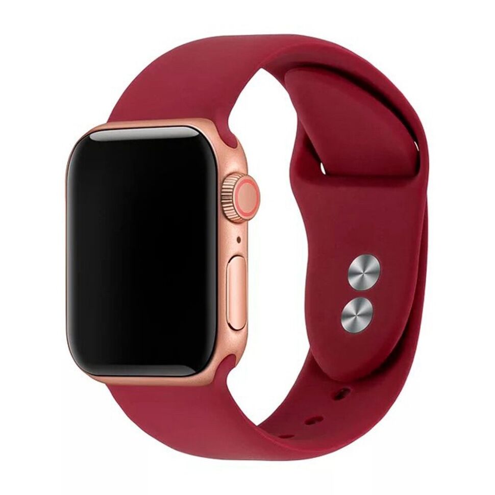 Ремінець силіконовий для Apple Watch 38мм | 40мм | 41мм LARGE SIZE