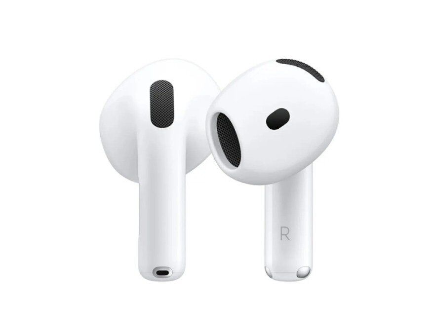 Навушники бездротові APPLE HIGH COPY AirPods 4 ANC MXP93CH/A Model A3057 S/N CNQL72WTP2 з лого