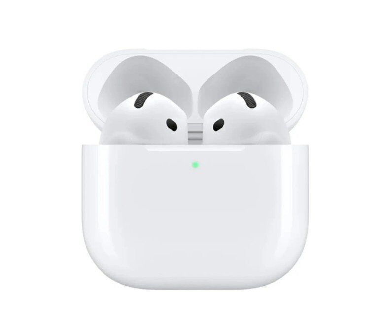 Навушники бездротові APPLE HIGH COPY AirPods 4 ANC MXP93CH/A Model A3057 S/N CNQL72WTP2 з лого