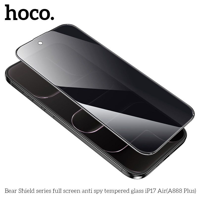 Скло для телефону HOCO A888 Plus Bear Shield anti spy APPLE iPhone 17 AIR