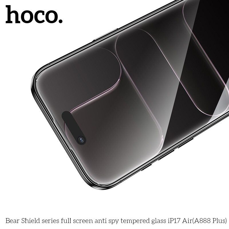 Скло для телефону HOCO A888 Plus Bear Shield anti spy APPLE iPhone 17 AIR