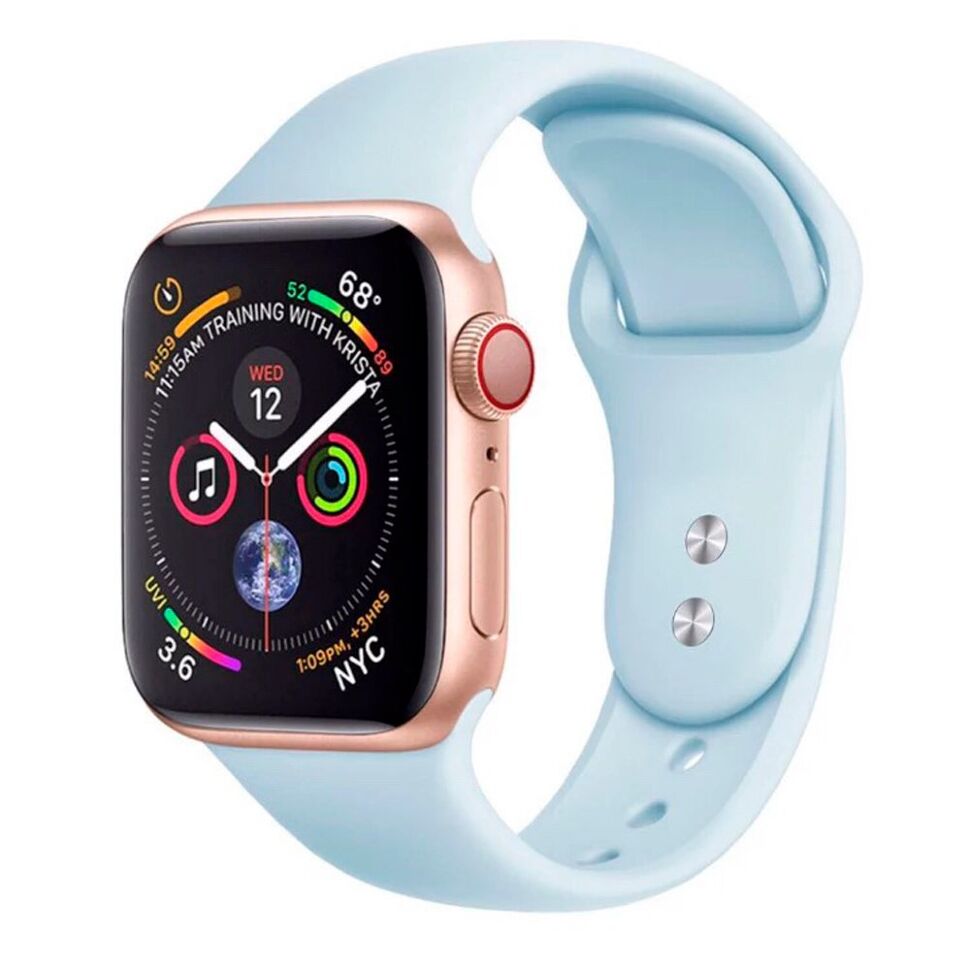 Ремінець силіконовий для Apple Watch 38мм | 40мм | 41мм SMALL SIZE