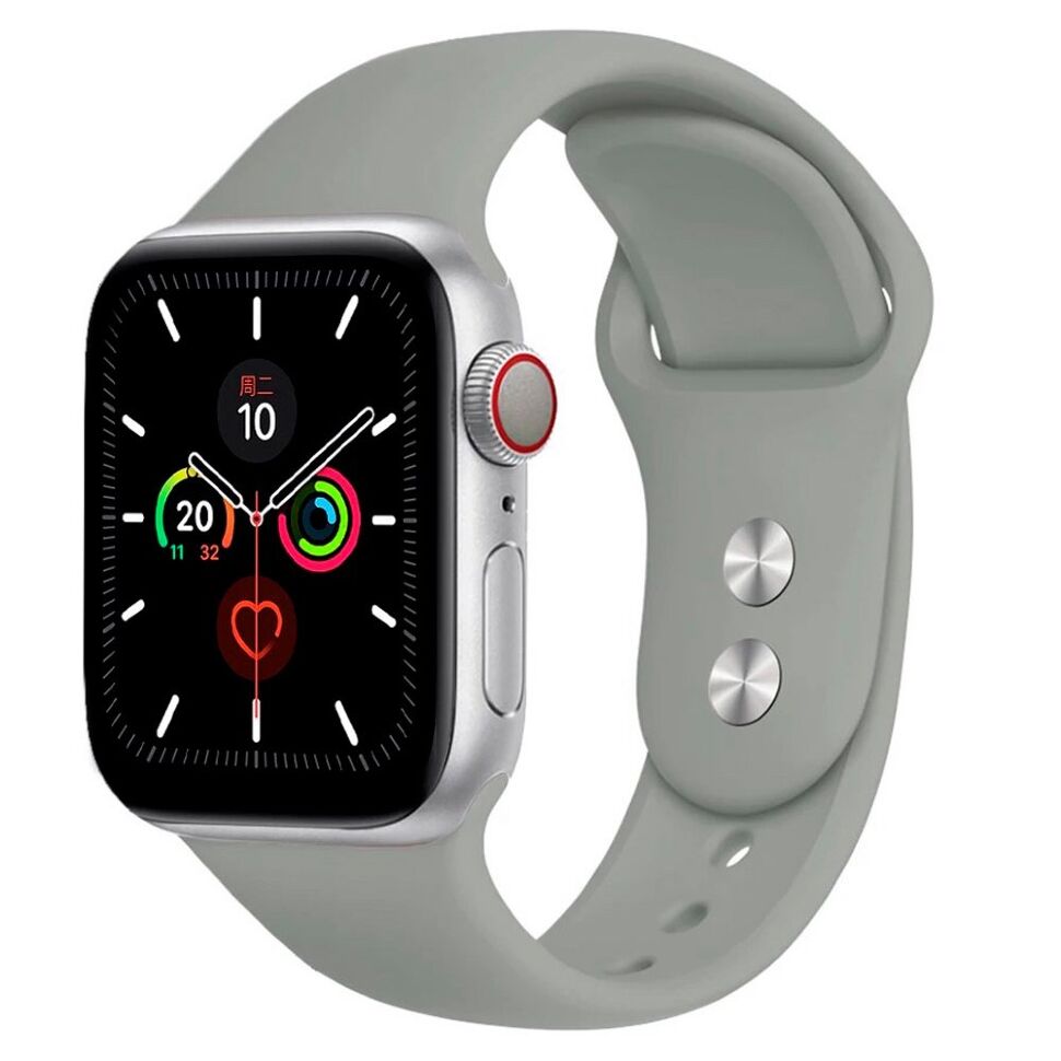 Ремінець силіконовий для Apple Watch 38мм | 40мм | 41мм SMALL SIZE