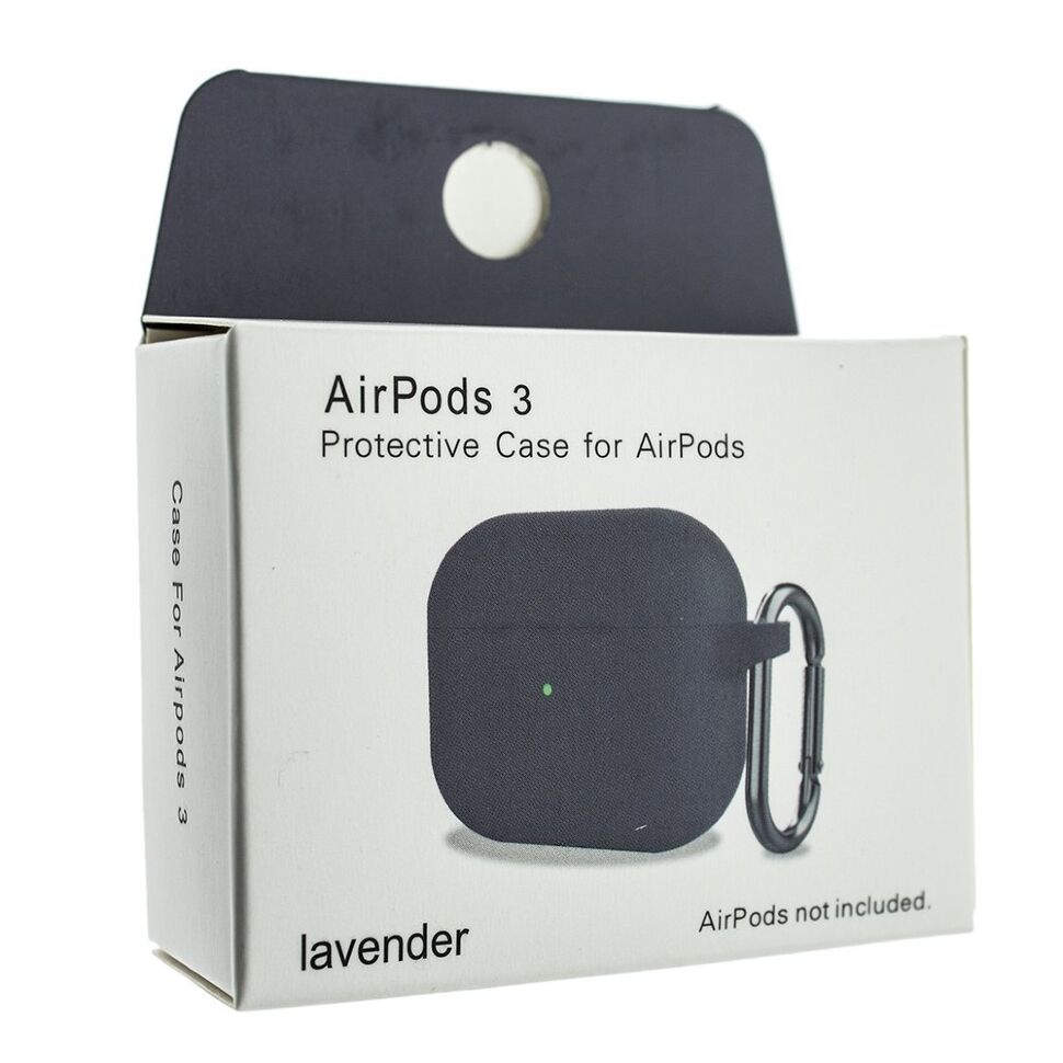 Чохол для Apple AirPods 3 з карабіном NEW з'єднаний