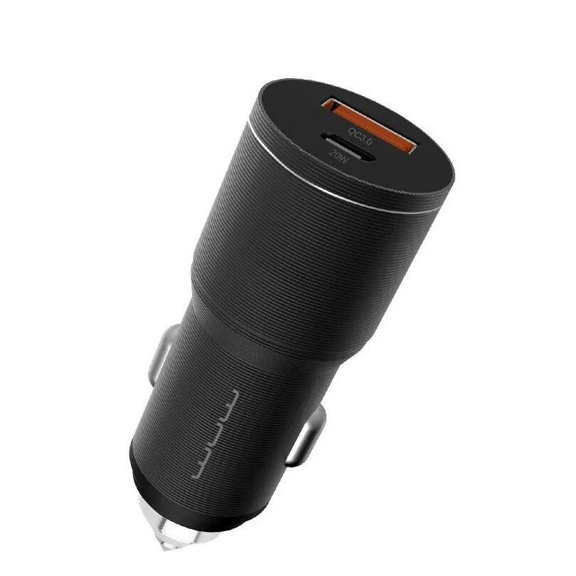 Автомобільний зарядний пристрій WUW C179 USB + TYPE-C 38W (96)