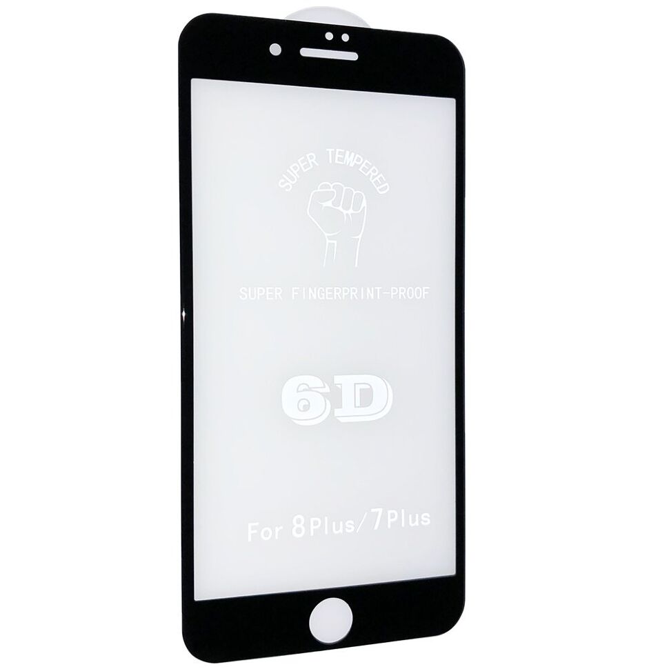 Захисне скло 6D ORIGINAL для APPLE IPHONE 7 | 8 ЧОРНИЙ