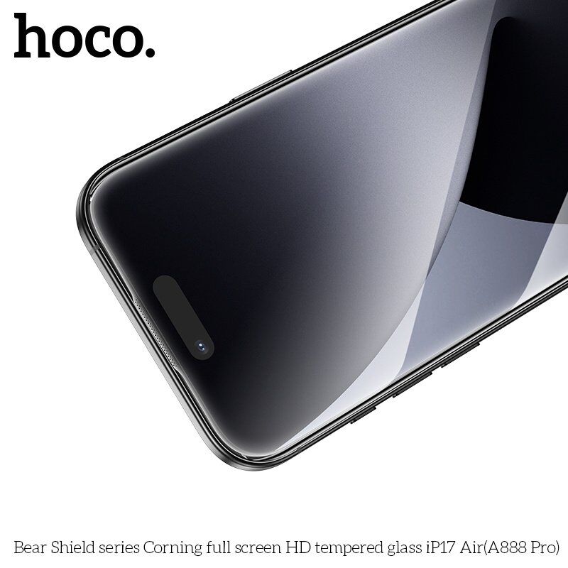 Захисне скло HOCO A888 Pro Bear Shield Corning HD для телефону APPLE iPhone 17 AIR