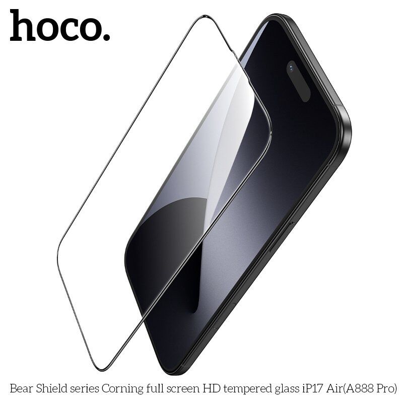 Захисне скло HOCO A888 Pro Bear Shield Corning HD для телефону APPLE iPhone 17 AIR