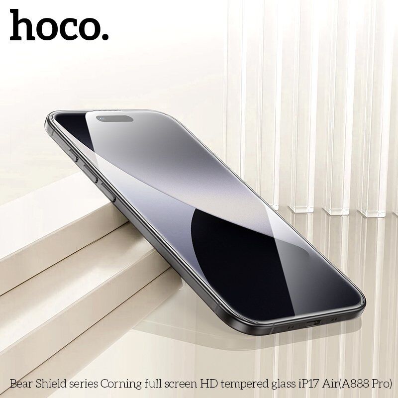 Захисне скло HOCO A888 Pro Bear Shield Corning HD для телефону APPLE iPhone 17 AIR