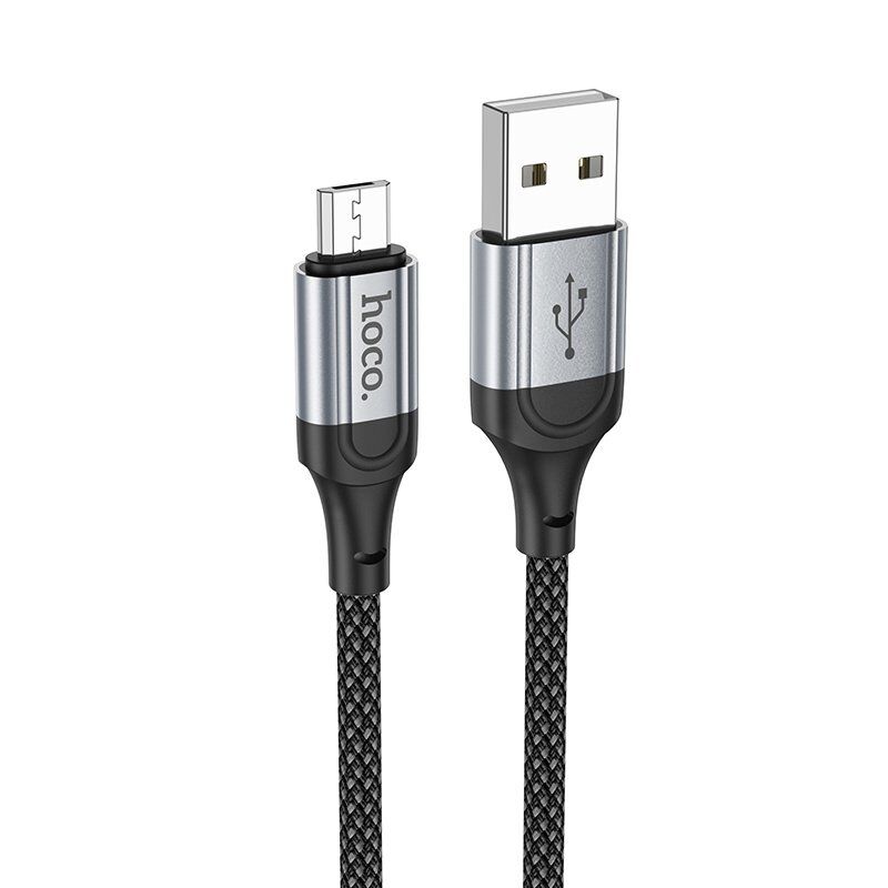 USB кабель HOCO X102 USB - micro USB, 1 метр, чорний