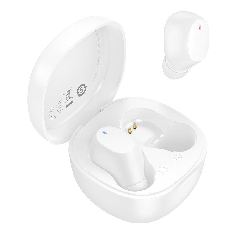 Бездротові навушники BOROFONE BW97 Clear True Wireless Stereo (TWS), білий