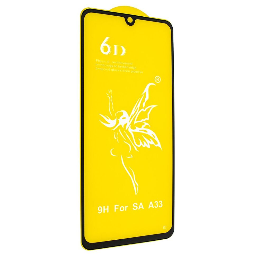 Захисне скло 6D PREMIUM SAMSUNG A336 Galaxy A33 5G ЧОРНИЙ