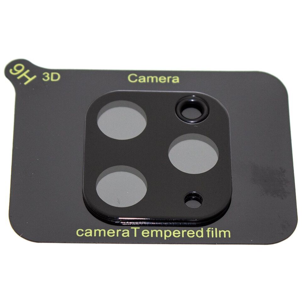 Захисне скло для камери 3D LENS SHIELD APPLE IPHONE 11 PRO MAX чорний