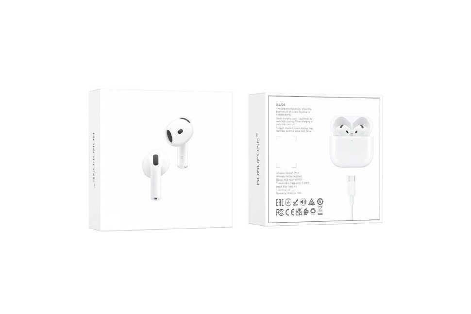 Бездротові навушники BOROFONE BW94 True Wireless Stereo (TWS)