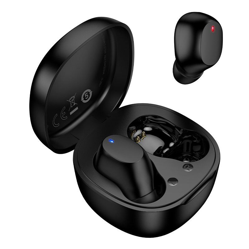 Бездротові навушники BOROFONE BW97 Clear True Wireless Stereo (TWS), чорний