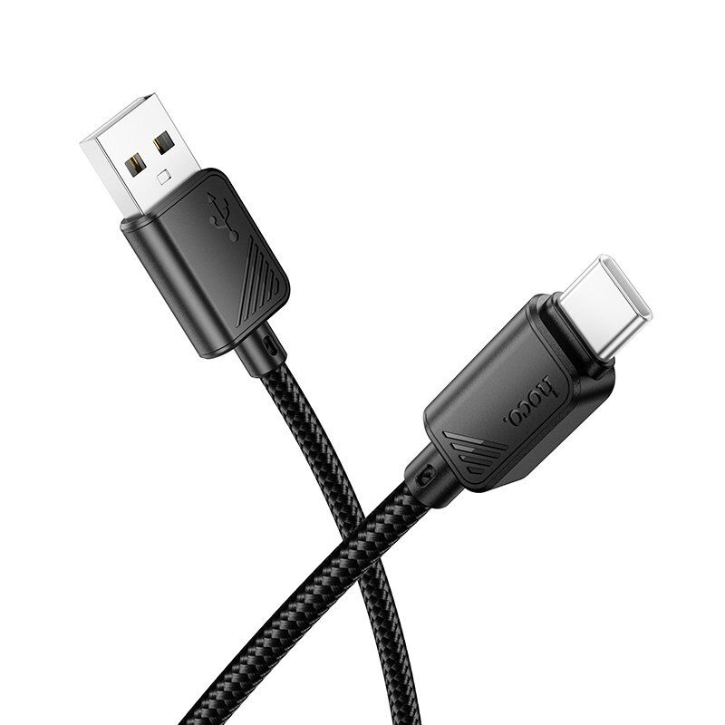 USB кабель HOCO X113 USB - Type-C, 1 метр, чорний