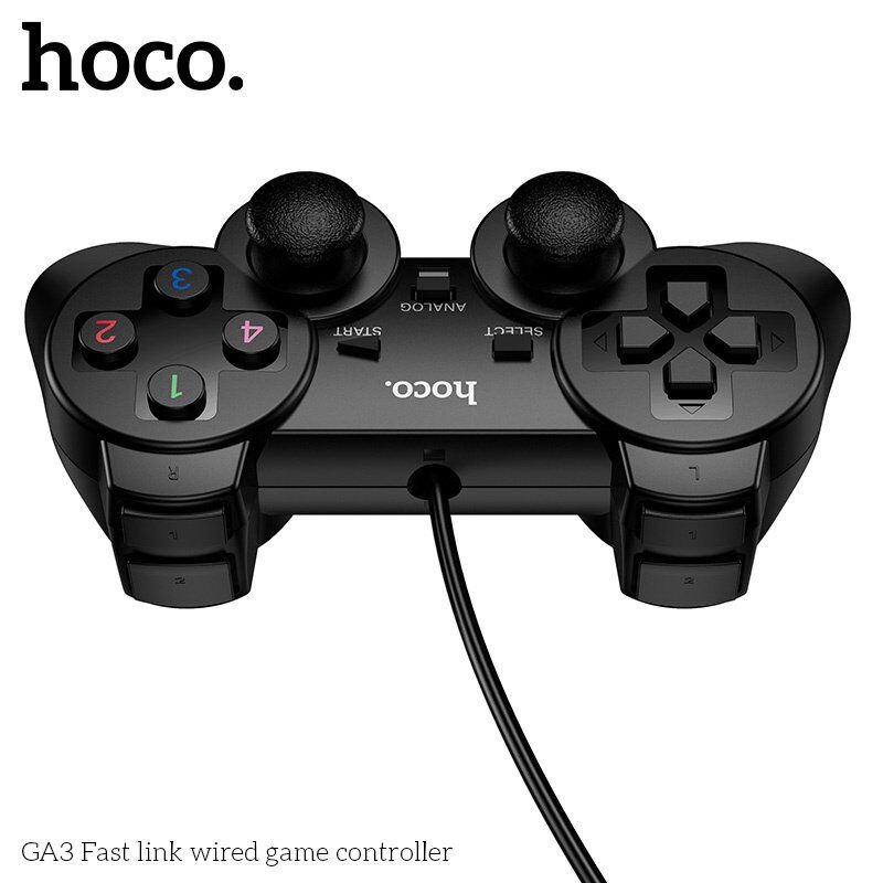 Геймпад джойстик HOCO GA3 Fast link, чёрный
