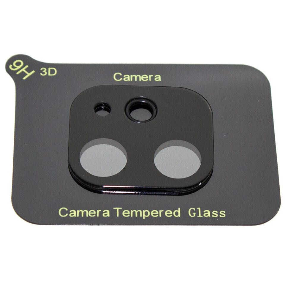 Захисне скло для камери 3D LENS SHIELD APPLE IPHONE 11 чорний