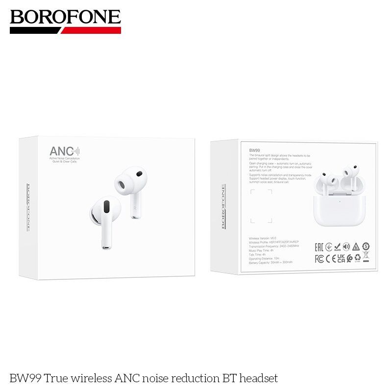 Бездротові навушники BOROFONE BW99 True Wireless ANC