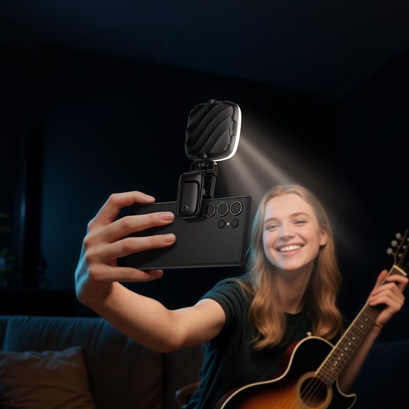Лампа для селфі K29 Wonder Fill Light з кріпленням на телефон
