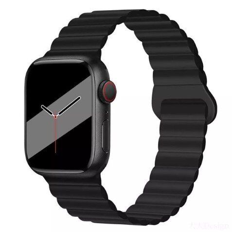 Ремінець HOCO WA22 гнучкий магнітний силіконовий для Apple Watch 42/44/45/49 мм