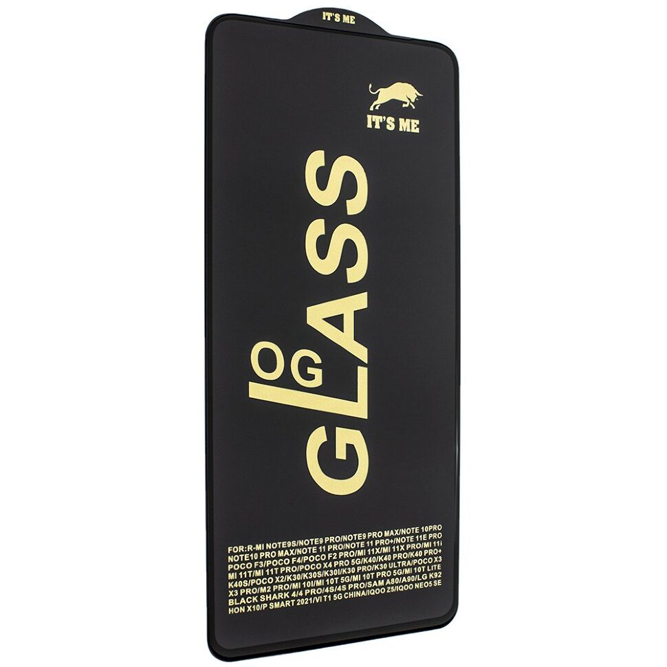 Захисне скло PREMIUM IT'S ME OG GLASS XIAOMI POCO F5 PRO | REDMI NOTE 9 PRO | POCO F3 | MI 10T 5G | MI 10T PRO 5G | P SMART 2021 | HONOR X10 | SAM A80
