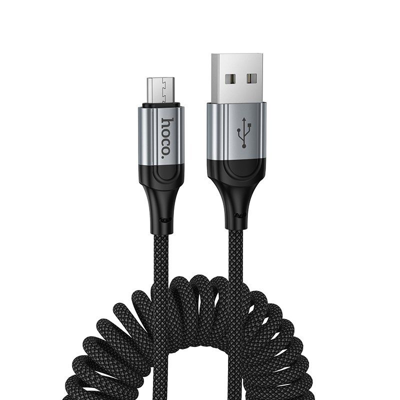 USB кабель HOCO X121 Nuevo USB - micro USB 1,50 метри, чорний