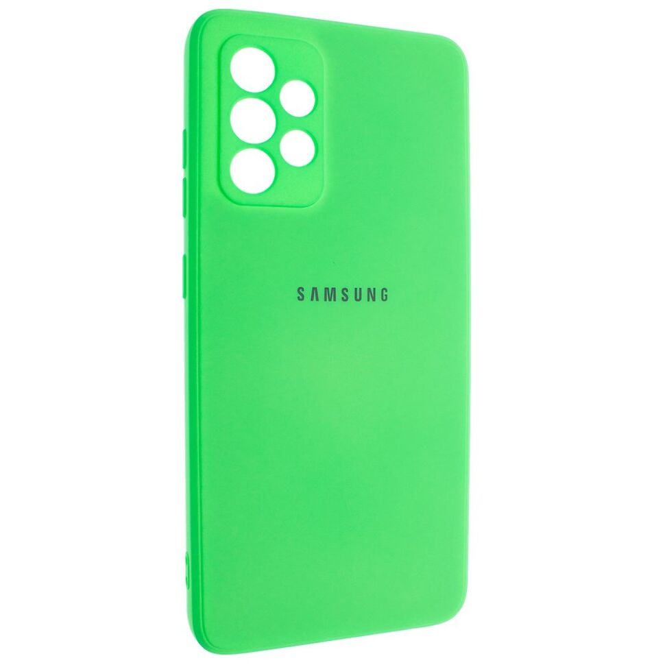 Задня накладка CAMERA FULL Silicone Case SAMSUNG A525 Galaxy A52 2021