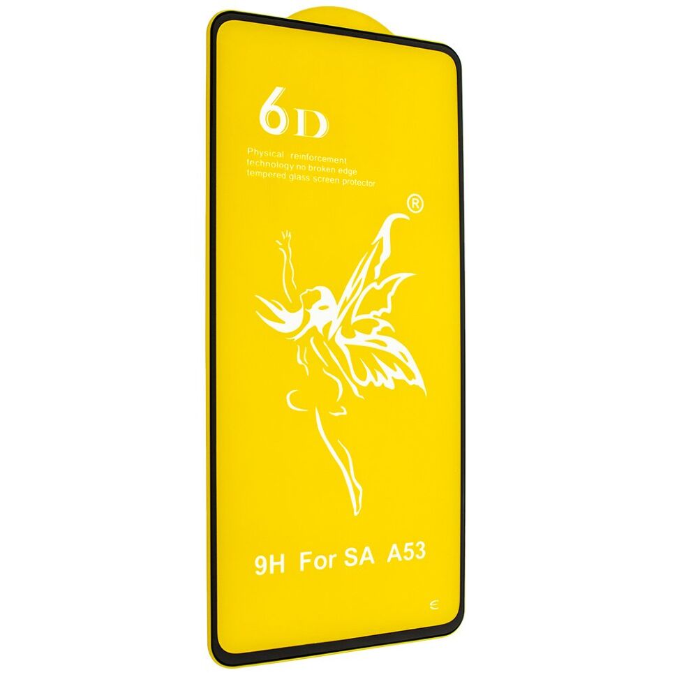 Захисне скло 6D PREMIUM SAMSUNG A536 Galaxy A53 5G (2022) ЧОРНИЙ